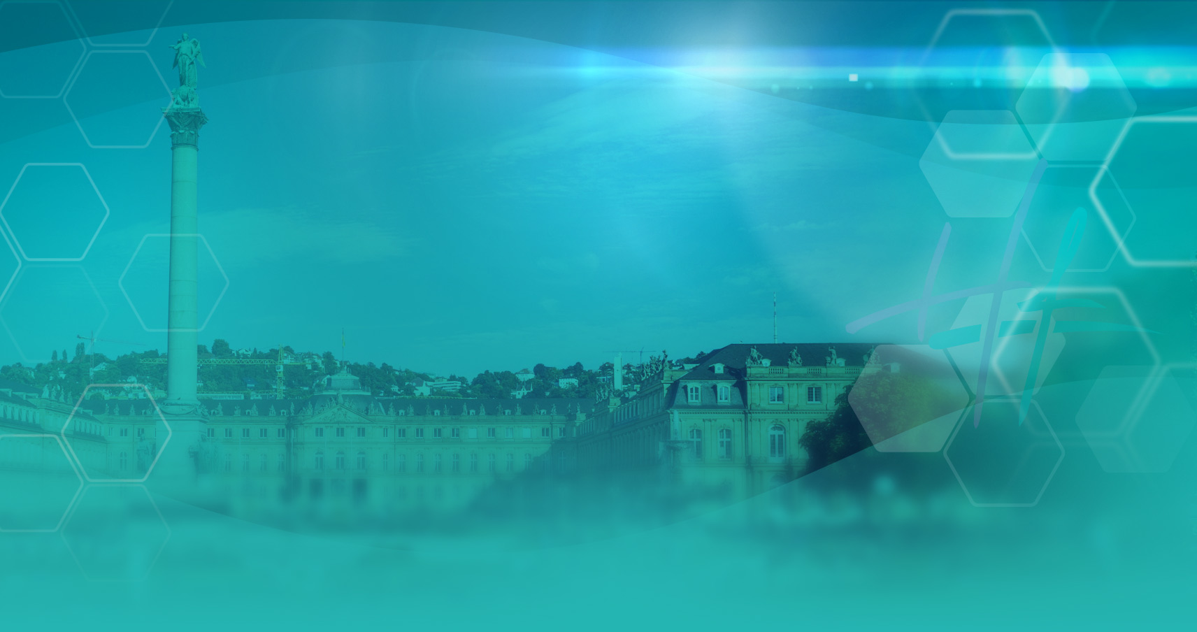 Hintergrundbild mit Stuttgart