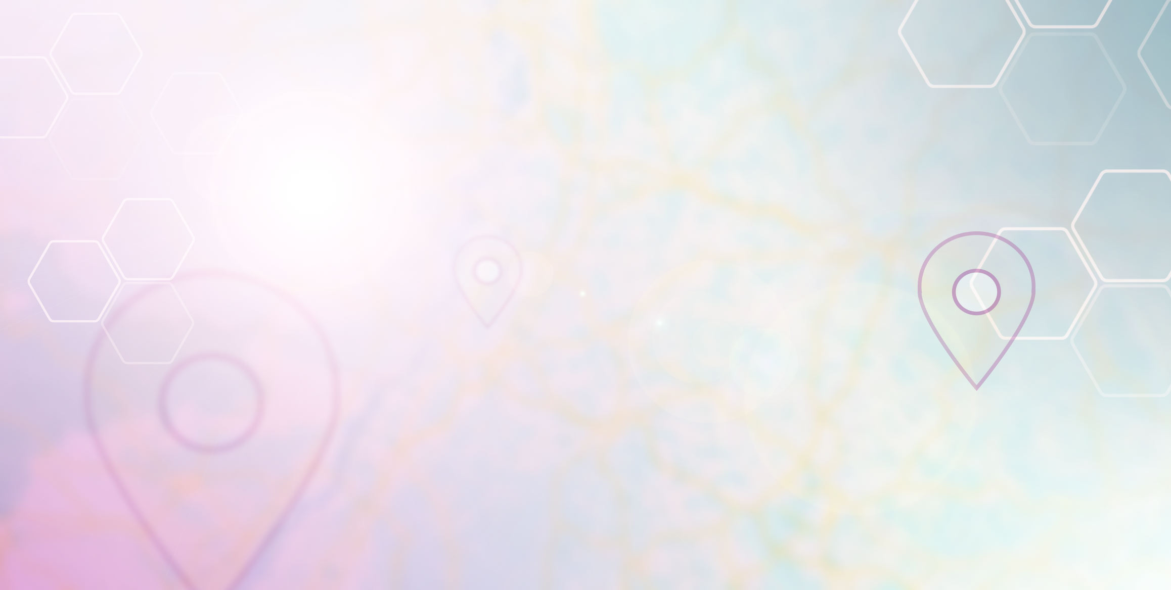 lilac map with dots and lens effect
