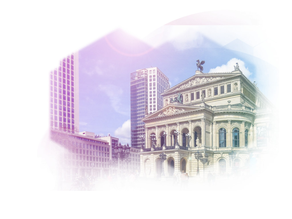 old opera in Frankfurt