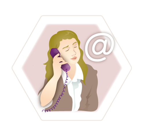 Icon Illustration Contact