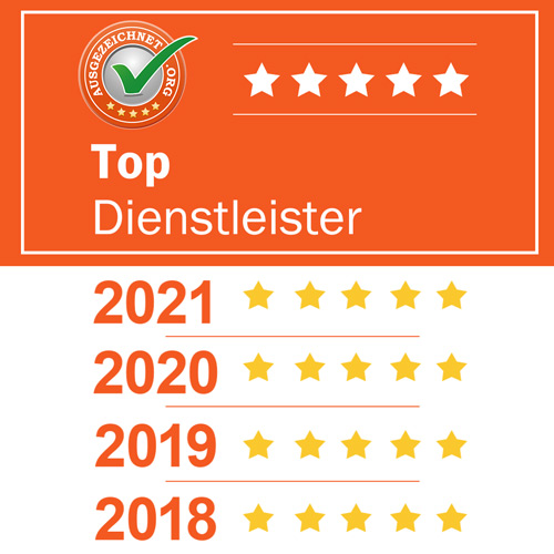 ausgezeichnet.org Top Dienstleister Haarfreiheit dauerhafte Haarentfernung