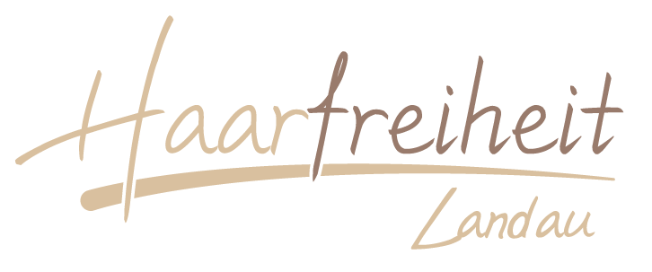 Logo beige - Haarfreiheit Landau