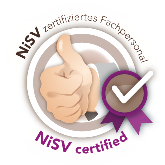 Badge - NiSV zertifiziert